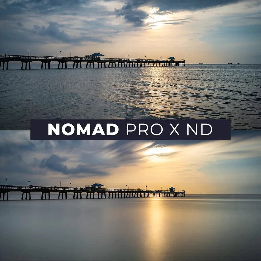 NOMAD PRO X ND <br> 82mm Magnetic Filter Kit <br> True-To-Life HD Nano - ND Filters | Long Exposure Neutral Density Filters and Filter Holder - Blue Frog Filters