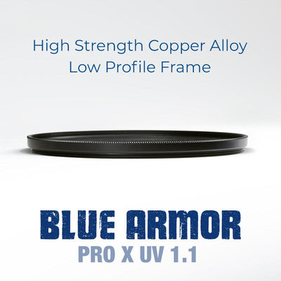 Blue Armor PRO X UV 1.1 - ND Filters | Long Exposure Neutral Density Filters and Filter Holder - Blue Frog Filters