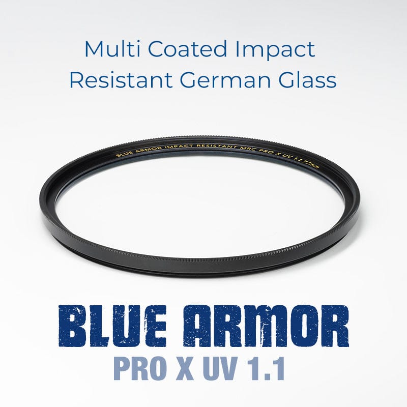 Blue Armor PRO X UV 1.1 - ND Filters | Long Exposure Neutral Density Filters and Filter Holder - Blue Frog Filters