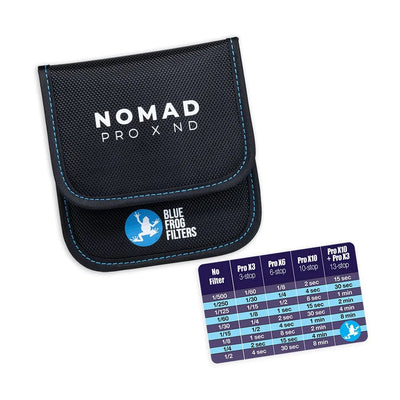 NOMAD PRO X6 Magnetic Filter and Adapter - ND Filters | Long Exposure Neutral Density Filters and Filter Holder - Blue Frog Filters