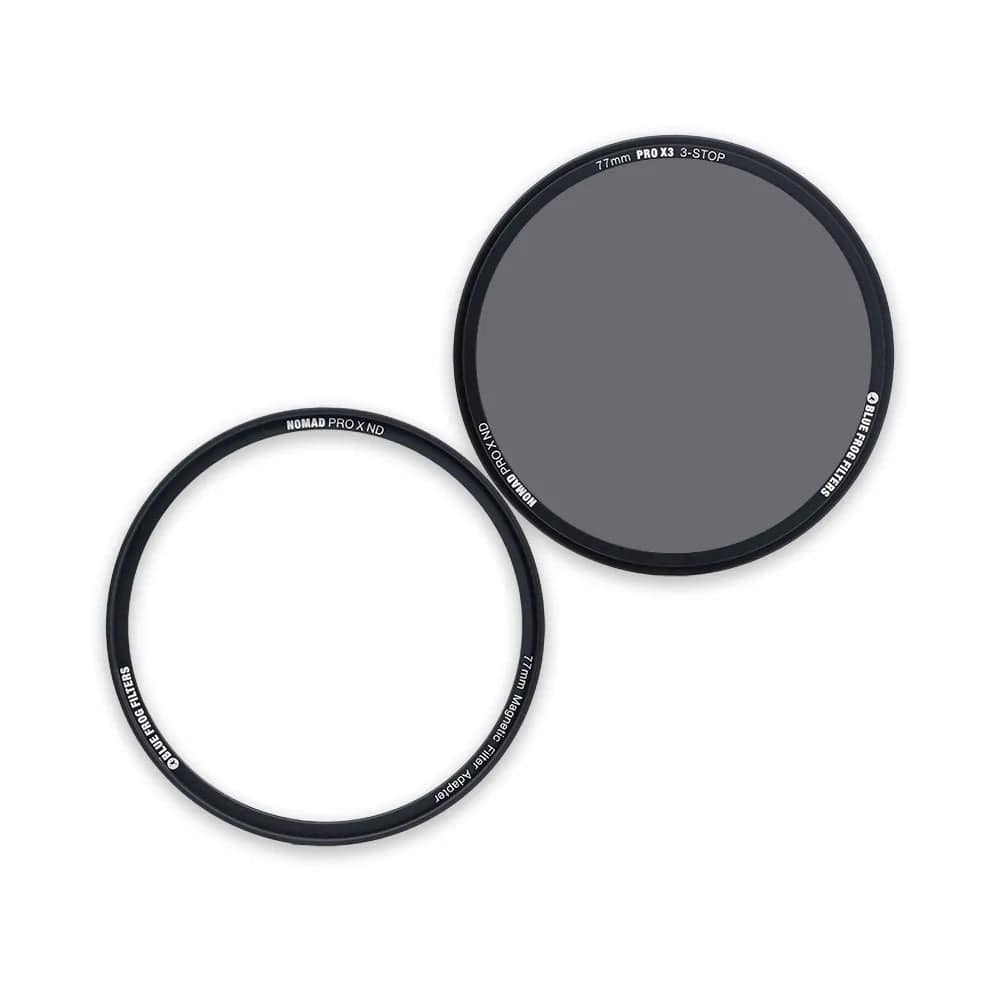 NOMAD PRO X3 Magnetic Filter and Adapter - ND Filters | Long Exposure Neutral Density Filters and Filter Holder - Blue Frog Filters