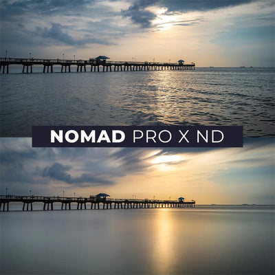NOMAD PRO X ND <br> 67mm Magnetic Filter Kit <br> True-To-Life HD Nano - ND Filters | Long Exposure Neutral Density Filters and Filter Holder - Blue Frog Filters